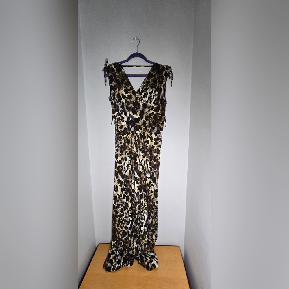 Cato Animal Print Maxi Dress